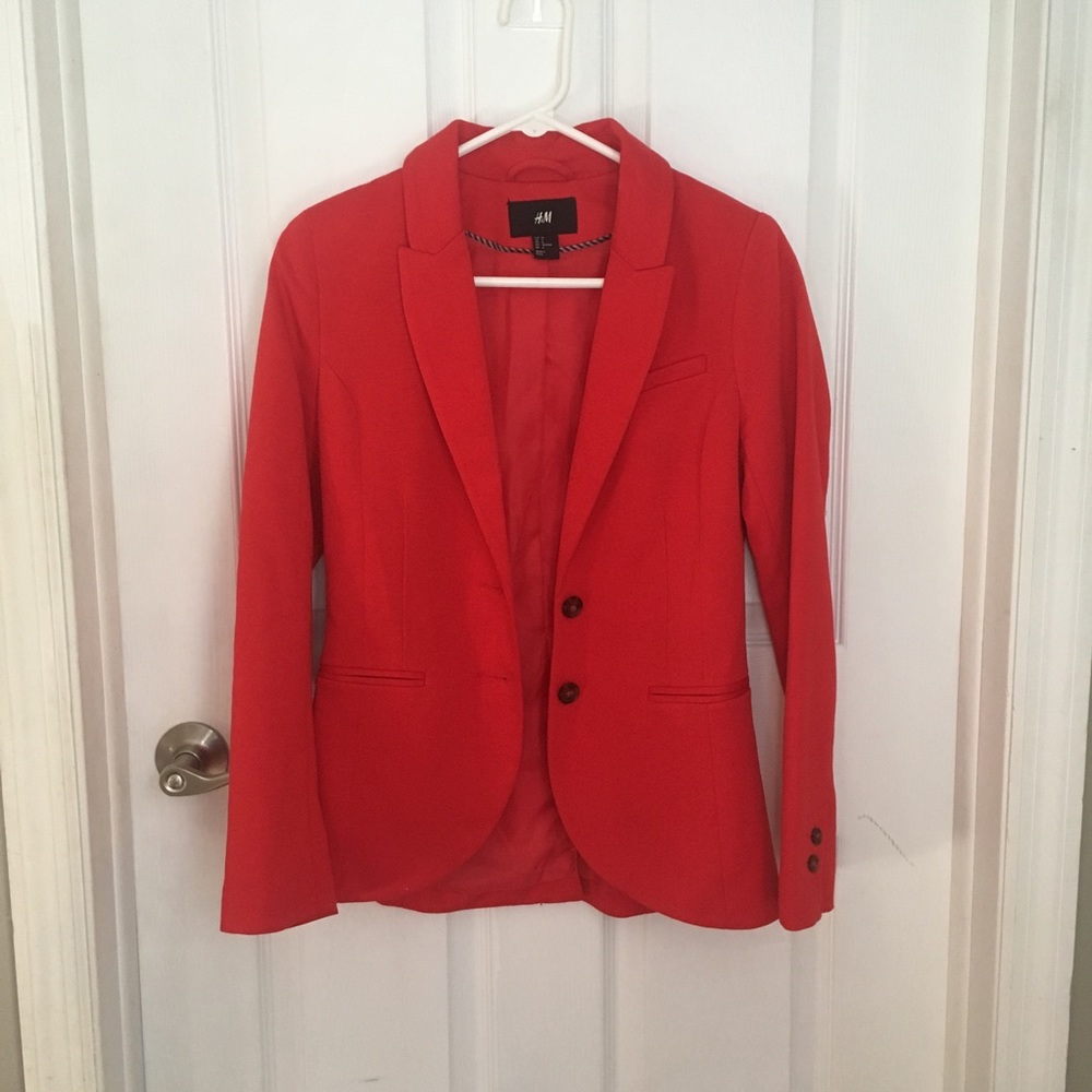 Red blazer